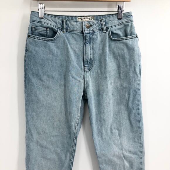 Fat Face UK Eco Denim Chesam Girlfriend Jeans Light Wash Pants US Size 6R - Picture 2 of 13